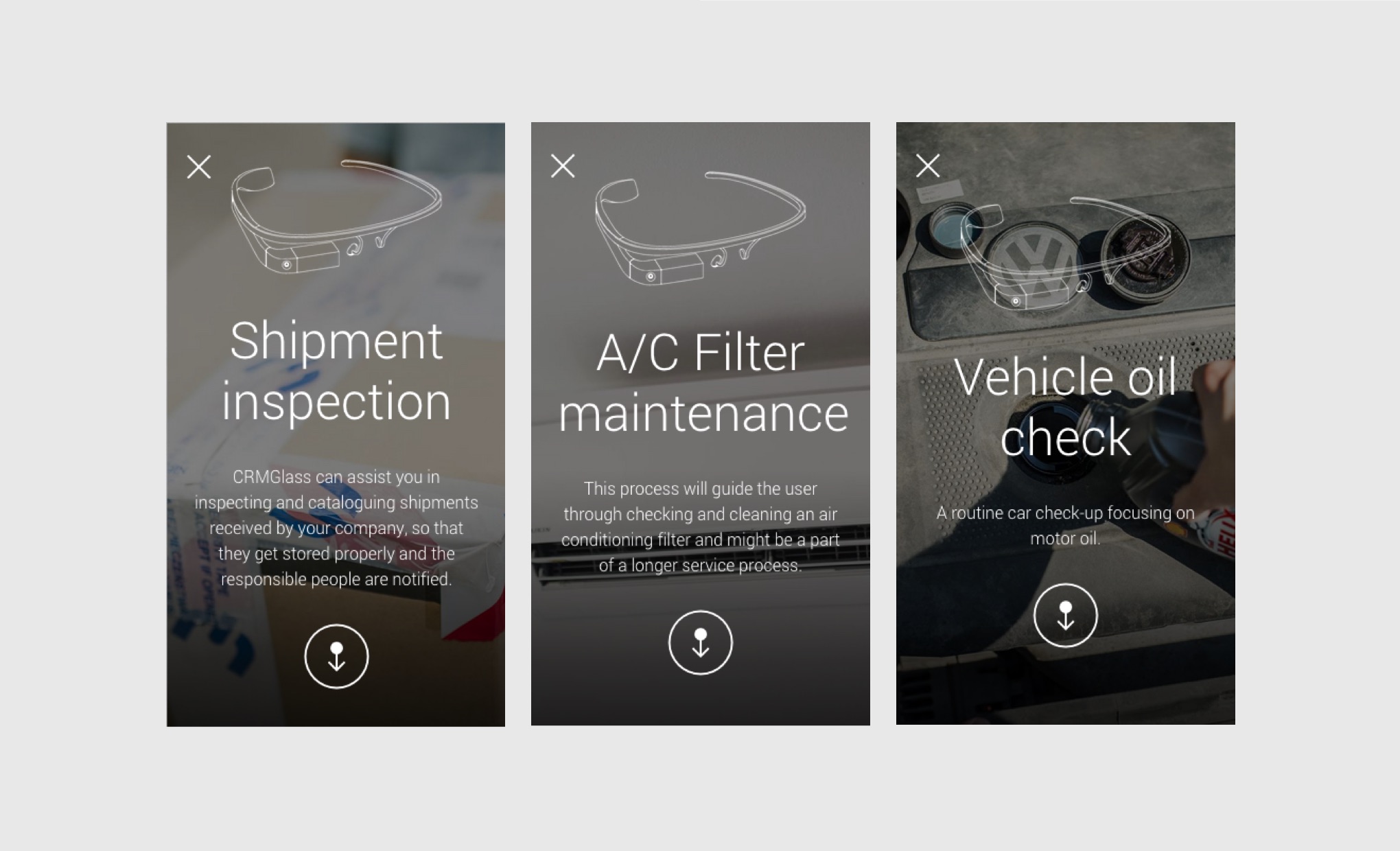 Glass CRM – tri scenáre