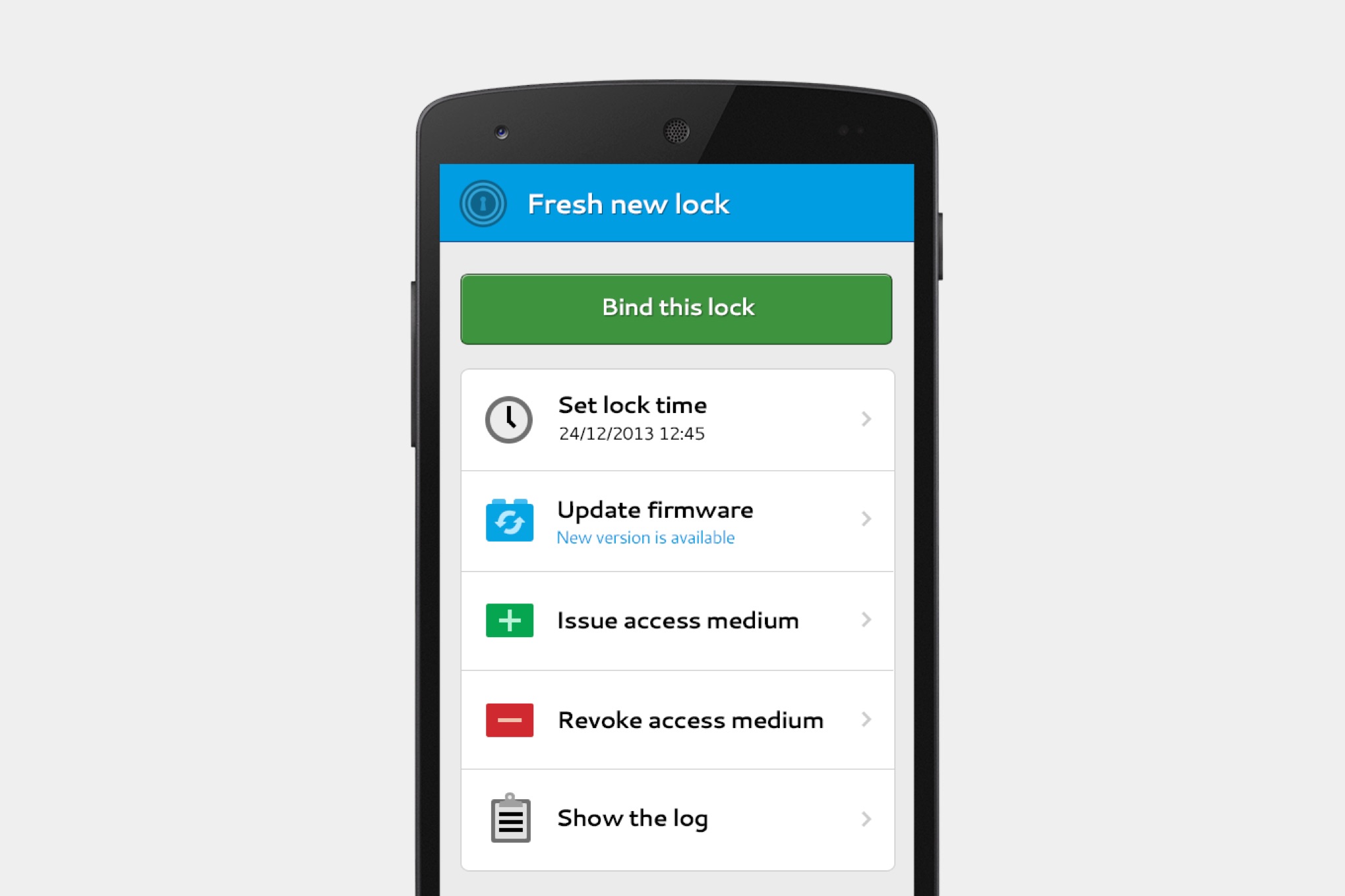 Tapkey - Binding a new lock